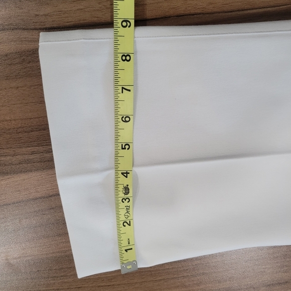 SPANX Silver Lining Polished Kick Flare Pants Classic White Size M - Picture 6 of 10